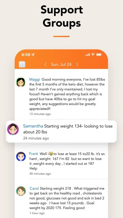 Tangkapan layar Lose It! – Calorie Counter
