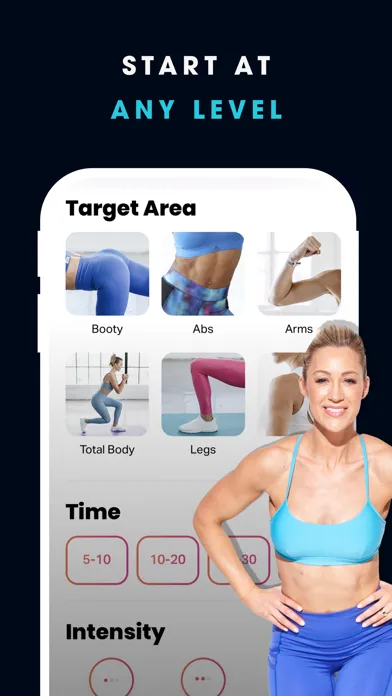 Capturas de tela do FitOn Workouts & Fitness Plans
