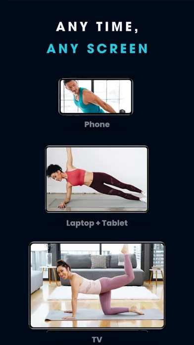 Capturas de tela do FitOn Workouts & Fitness Plans