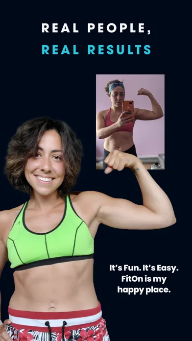 Capturas de tela do FitOn Workouts & Fitness Plans