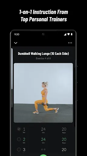 Zrzuty ekranu Fitplan: Gym & Home Workouts