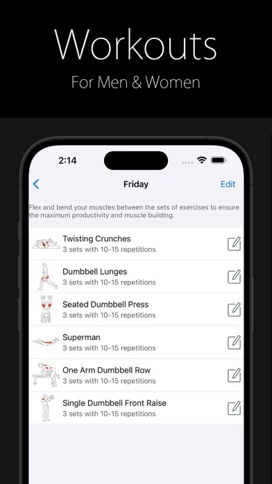 Ảnh chụp màn hình của Fitness Coach FitProSport