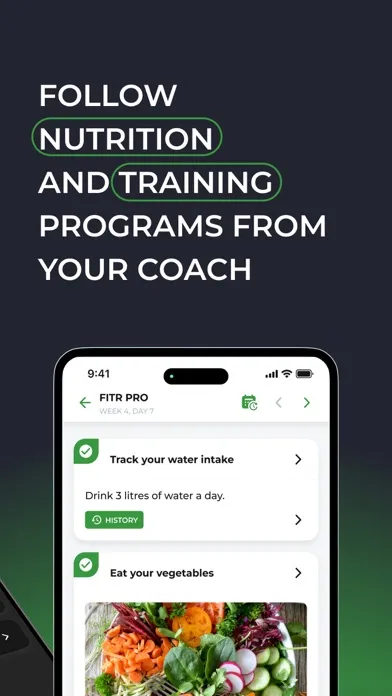 FITR - Client App Ekran Görüntüleri
