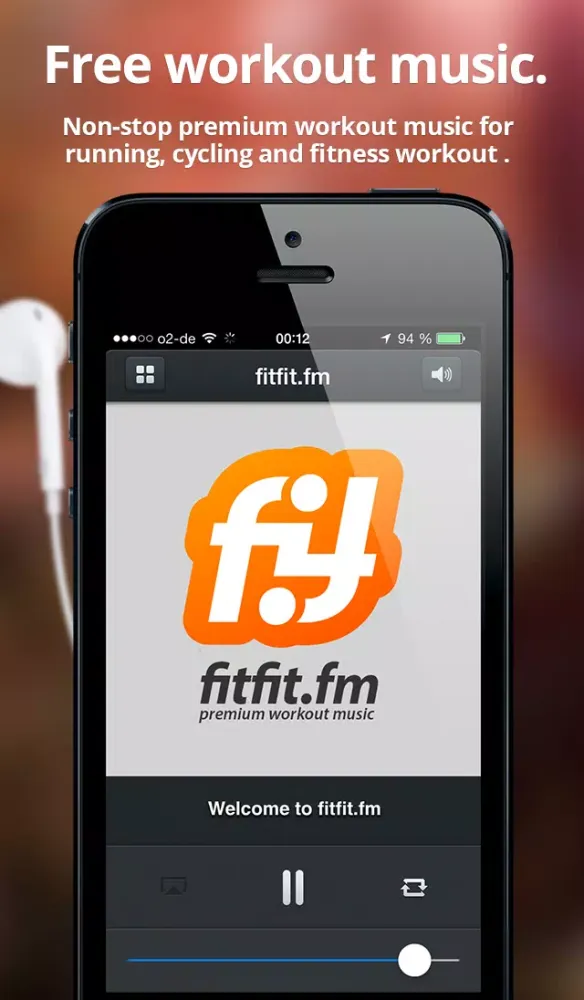 Captures d'écran de fitfit.fm Workout Music for Running, Walking & Fitness