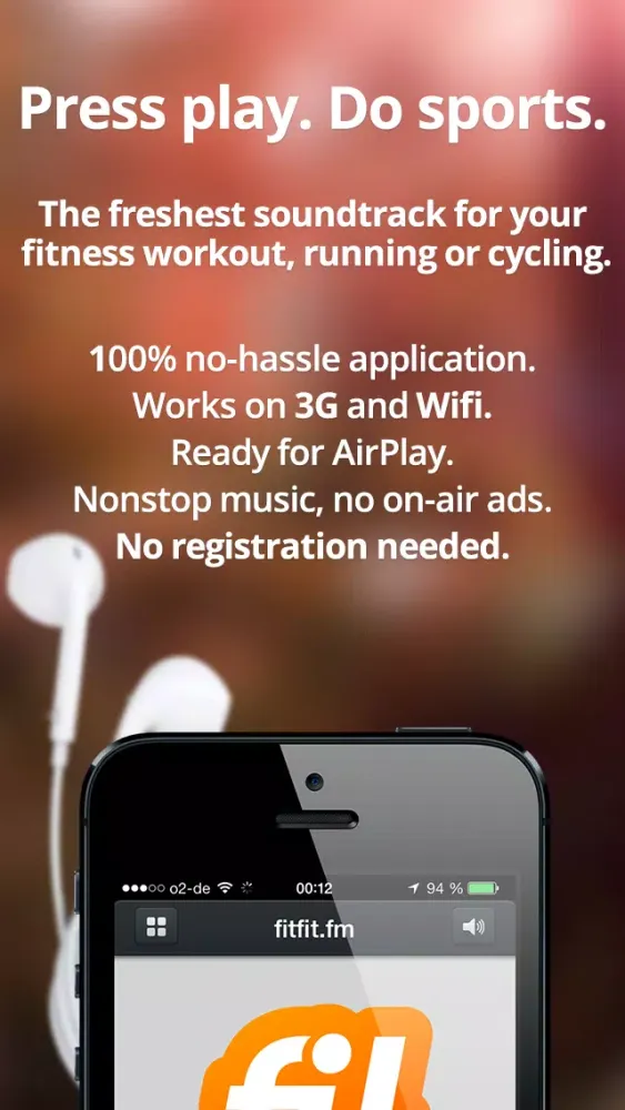 Captures d'écran de fitfit.fm Workout Music for Running, Walking & Fitness