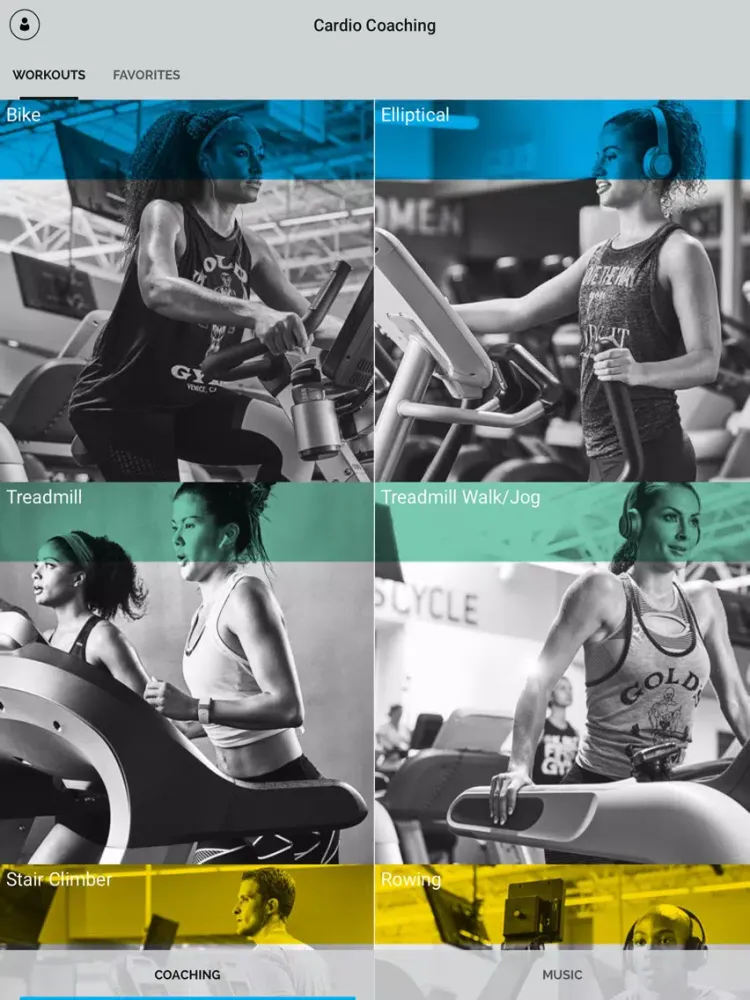 GOLD’S AMP Fitness & Training iPad 应用截图