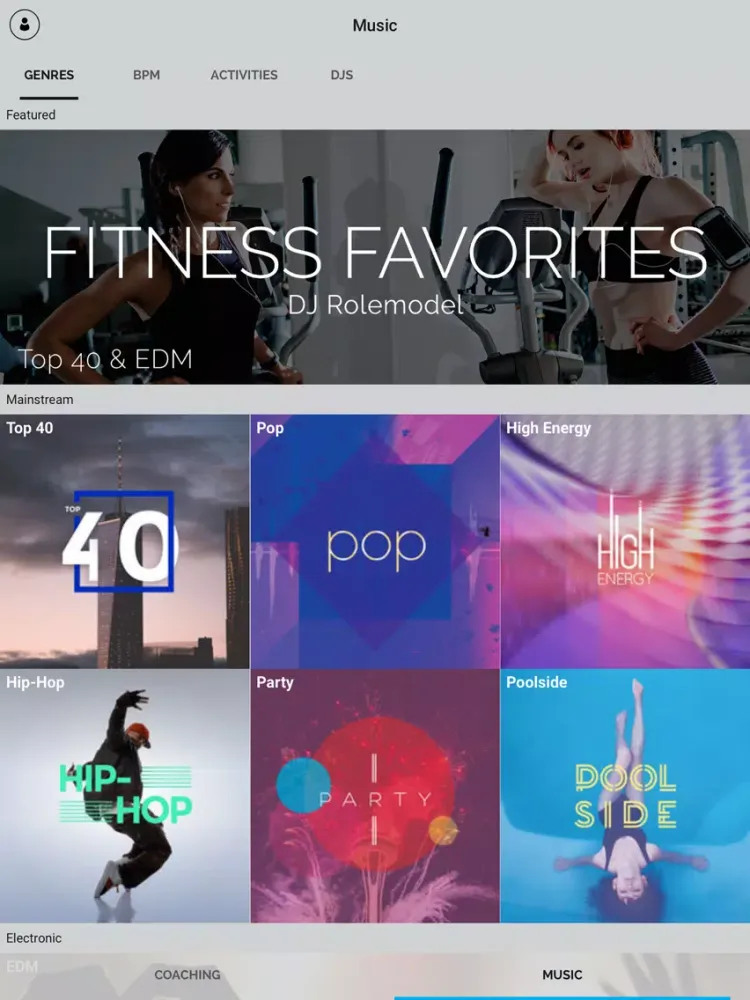 GOLD’S AMP Fitness & Training iPad 应用截图