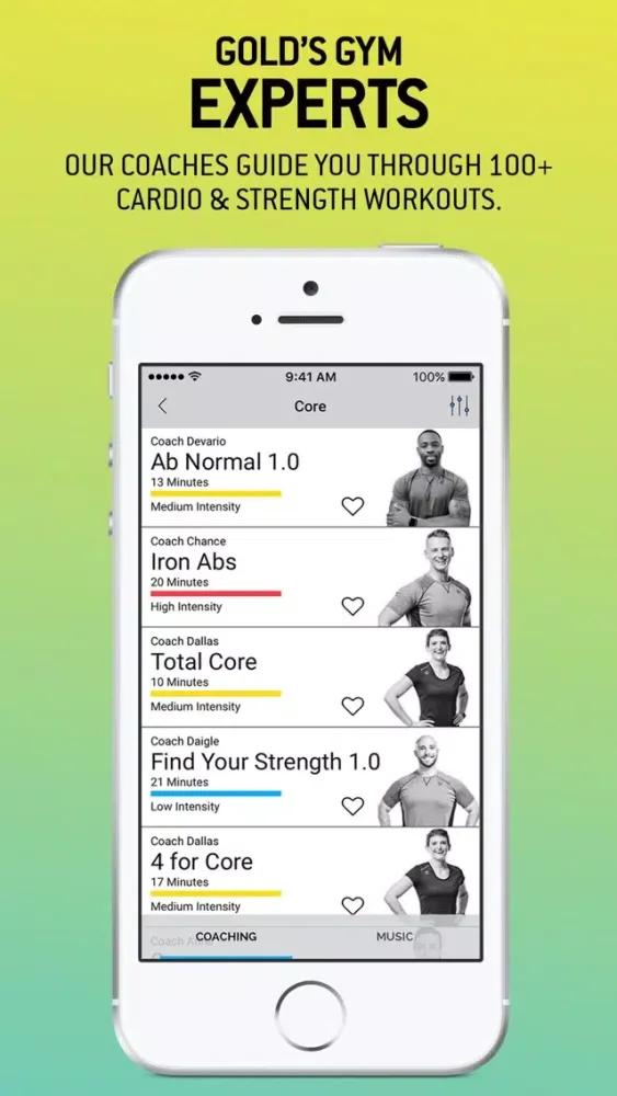 GOLD’S AMP Fitness & Training应用截图