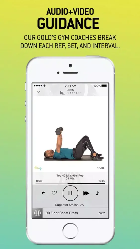 GOLD’S AMP Fitness & Training应用截图