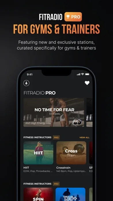 Fit Radio: Train Inspired Screenshots