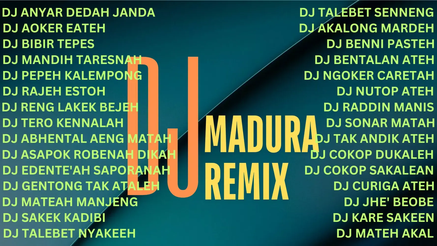 DJ Madura Remix Mp3 Offline应用截图