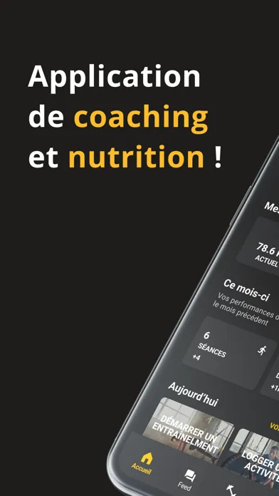 Capturas de tela do FitScale Training