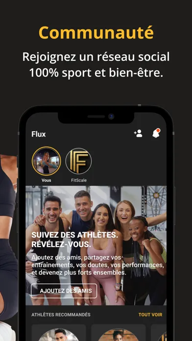 Capturas de tela do FitScale Training