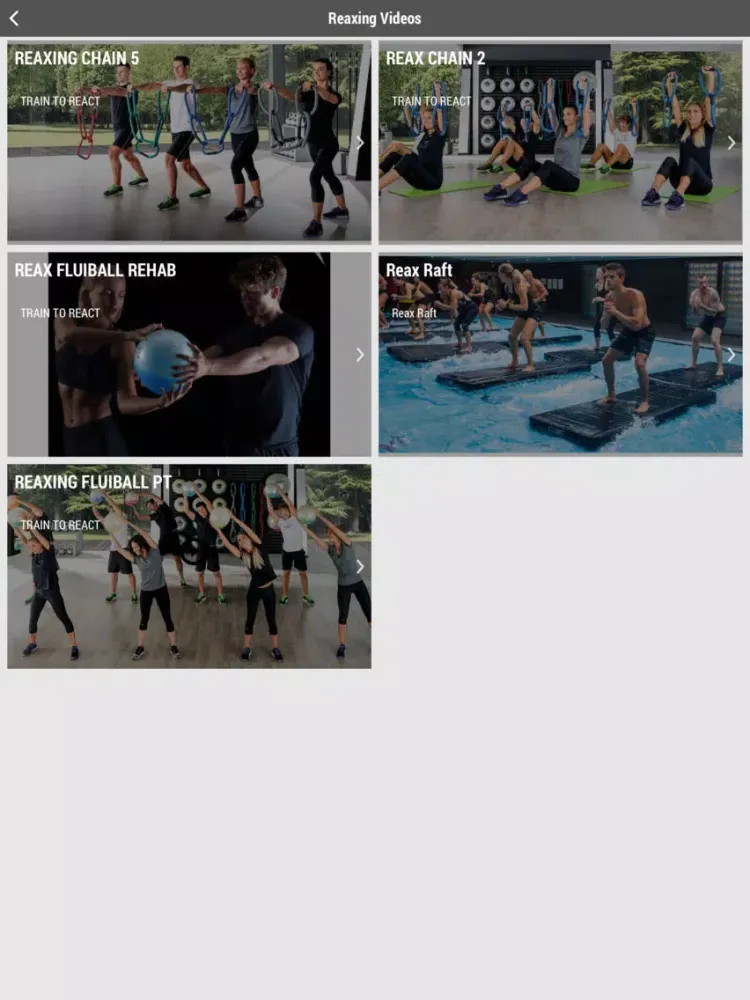 Captures d'écran de Thriv Fit iPad 