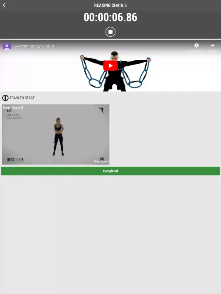 Captures d'écran de Thriv Fit iPad 