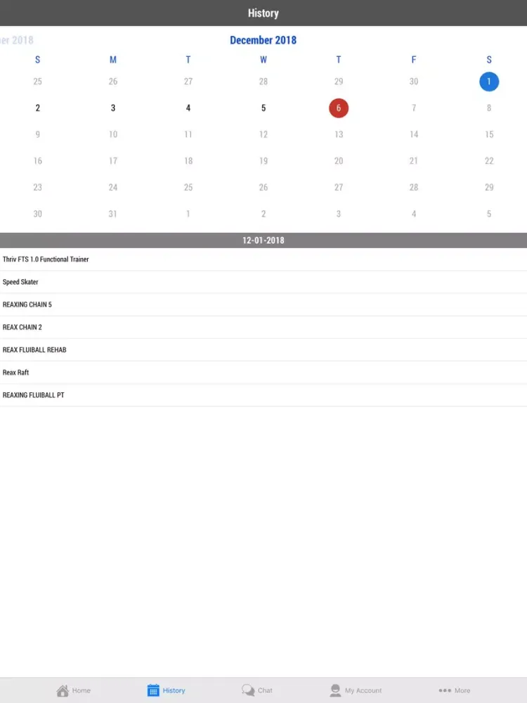 Captures d'écran de Thriv Fit iPad 
