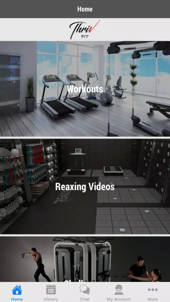 Captures d'écran de Thriv Fit