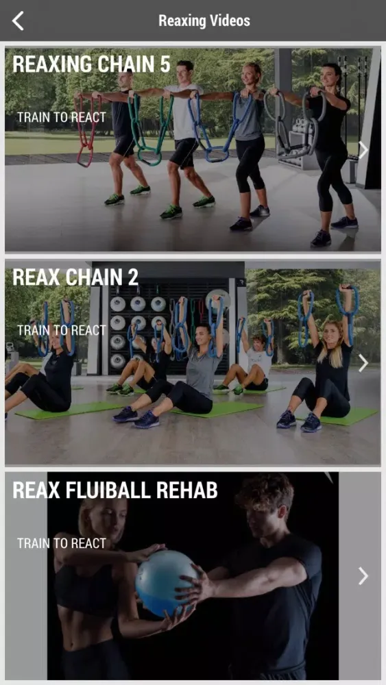 Captures d'écran de Thriv Fit
