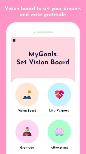 Capturas de tela do MyGoals: Set Vision Board, Gra