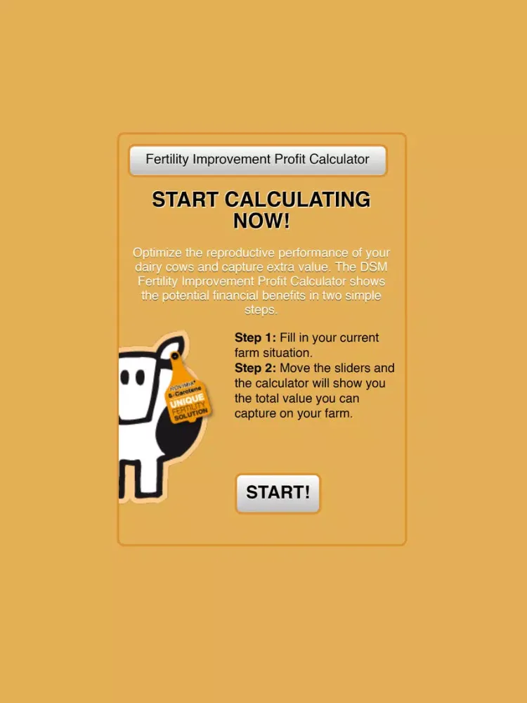 Zrzuty ekranu Fertility Profit Calculator iPad 