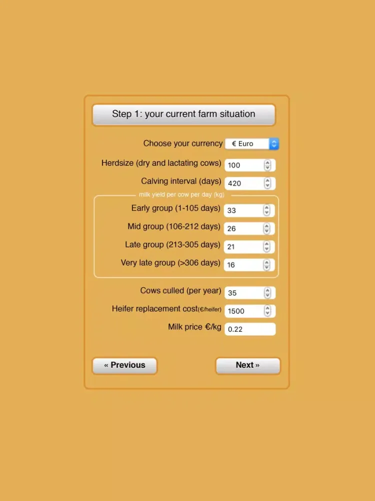 Zrzuty ekranu Fertility Profit Calculator iPad 