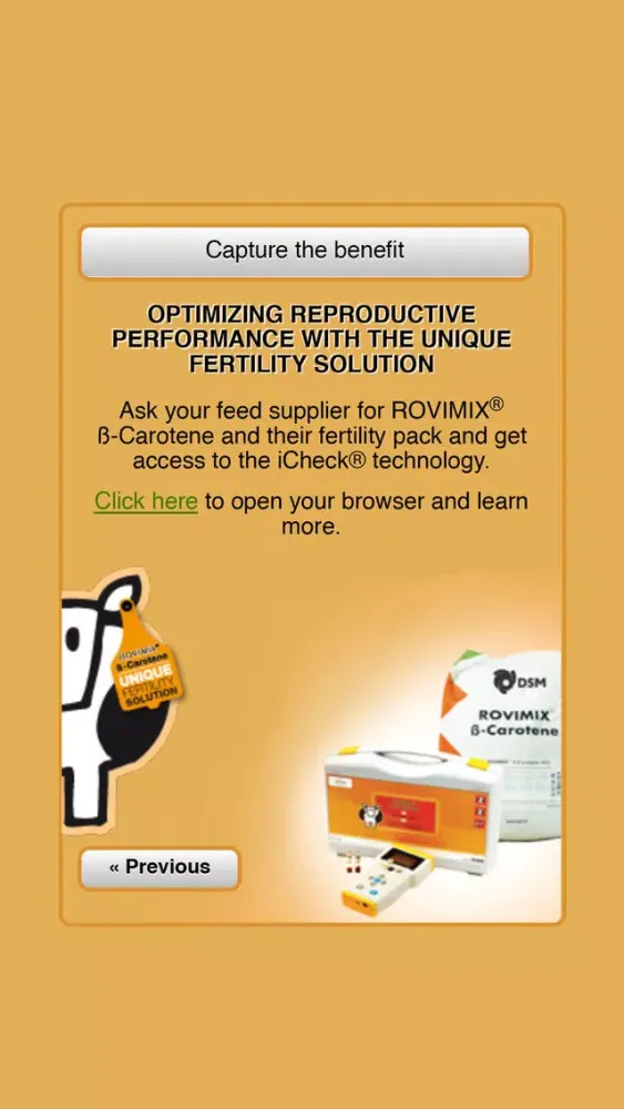 Zrzuty ekranu Fertility Profit Calculator