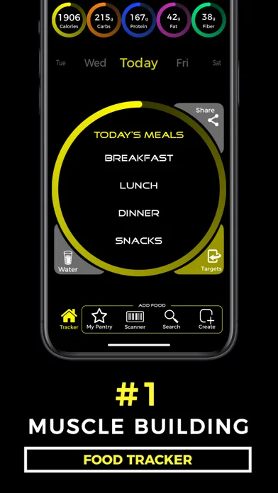 Muscle Building Food Tracker স্ক্রিনশট