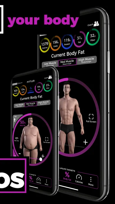 Food & Macro Tracker By Fittur स्क्रीनशॉट