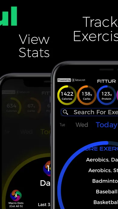 Food & Macro Tracker By Fittur स्क्रीनशॉट
