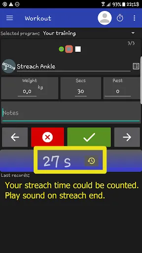 Workouts'N'Rest - Fast trainin Screenshots
