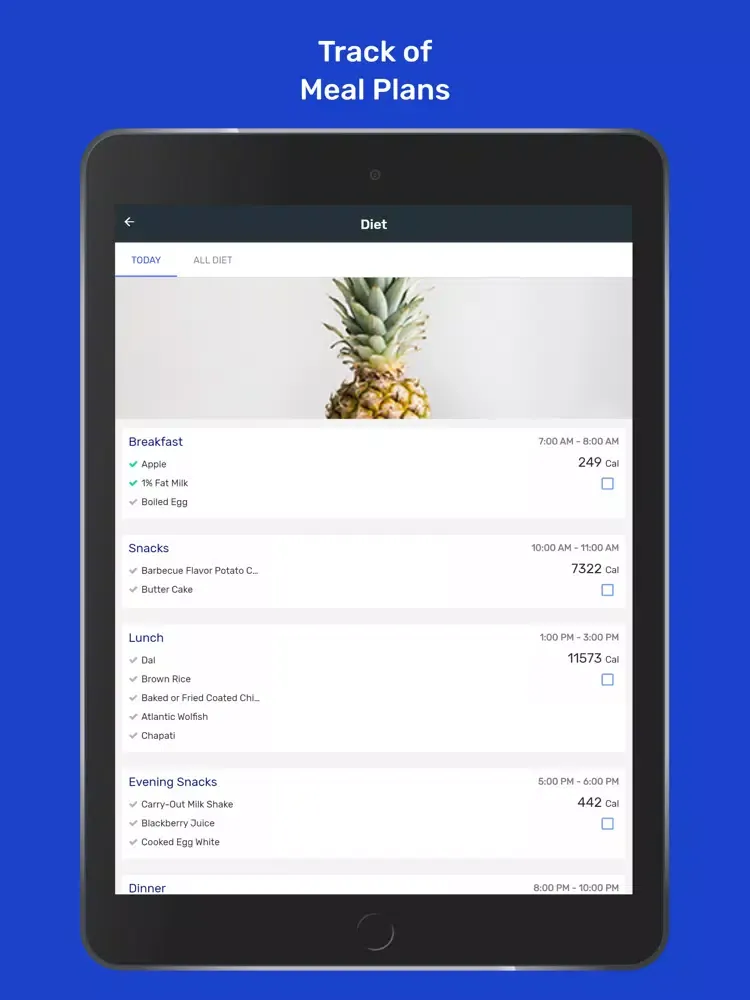 Fitworks iPad 應用截圖