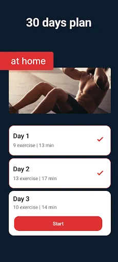 Home Workout Six Pack Abs Screenshots