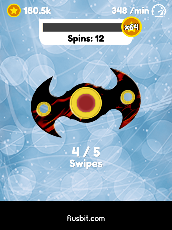 Ảnh chụp màn hình của Super Fidget Spinner Turbo iPad 