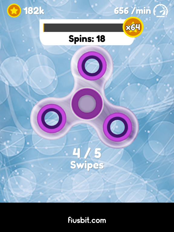 Ảnh chụp màn hình của Super Fidget Spinner Turbo iPad 