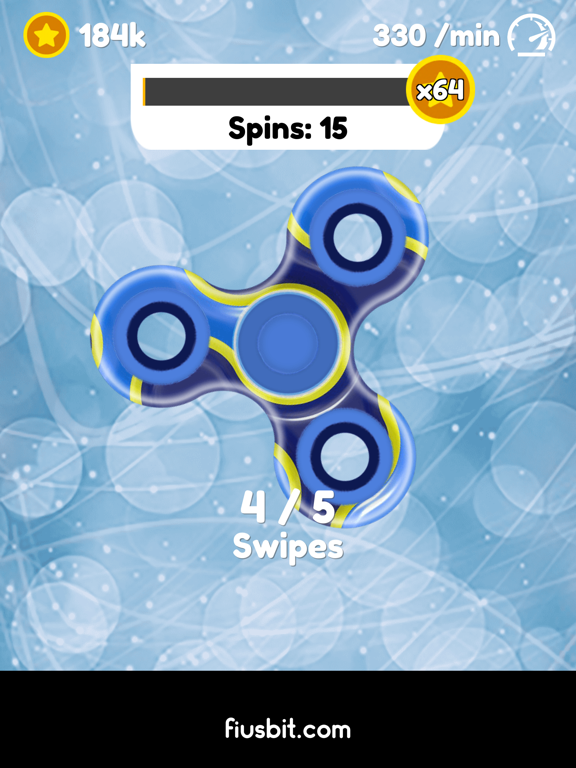 Ảnh chụp màn hình của Super Fidget Spinner Turbo iPad 