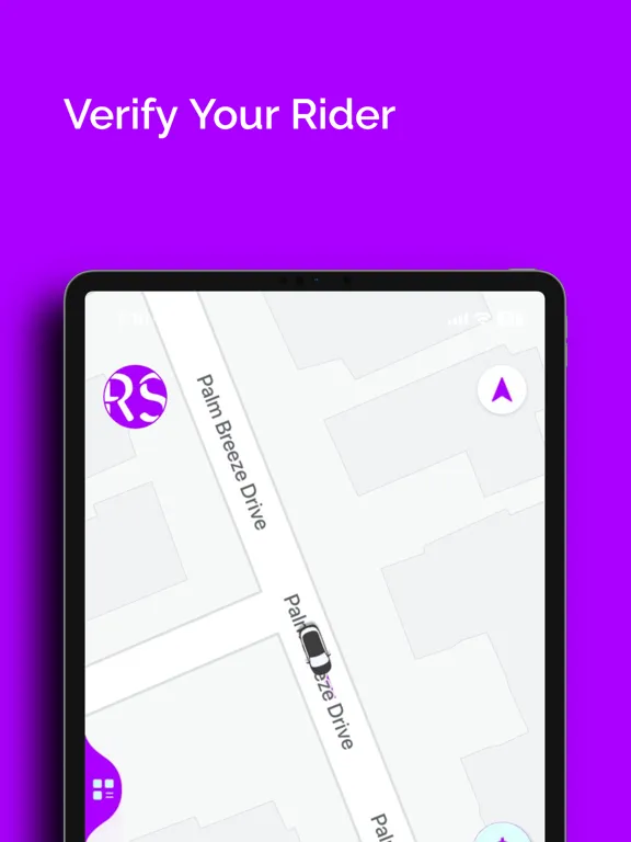 Capturas de tela do Fiv RideShare Driver iPad 
