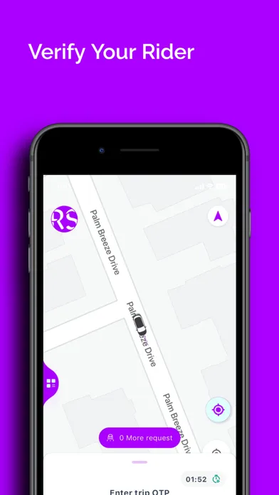 Capturas de tela do Fiv RideShare Driver