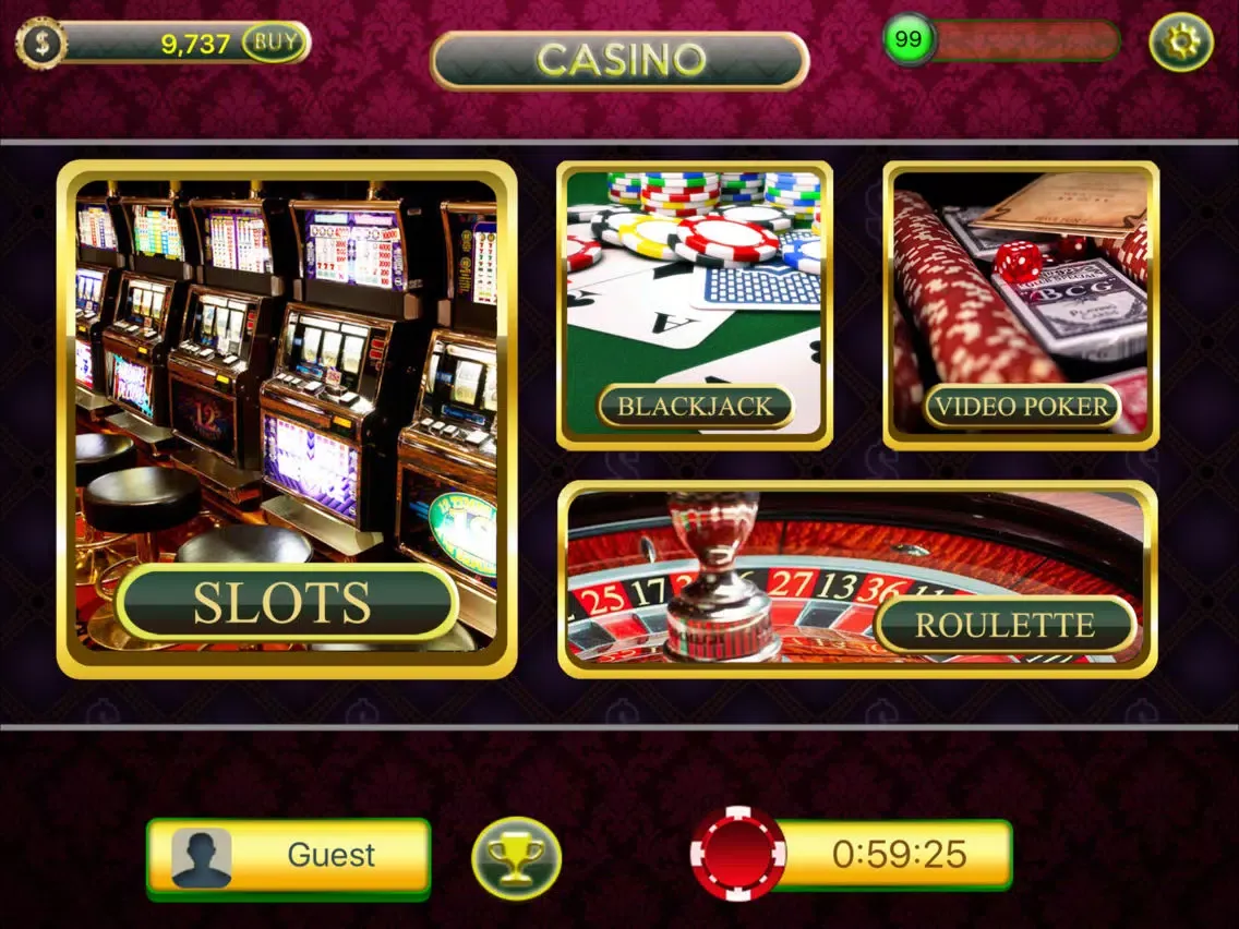 Vegas House of Casino iPad  Screenshots