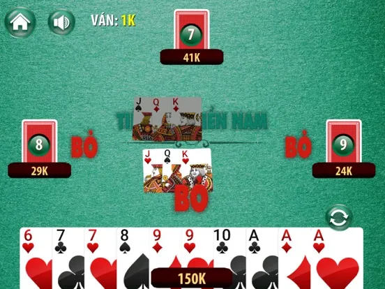 Tiến Lên - Tien Len iPad  Screenshots