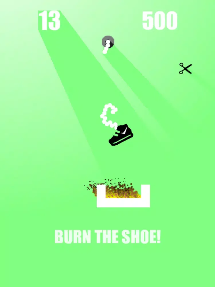 Tangkapan layar Burn The Shoe! iPad 