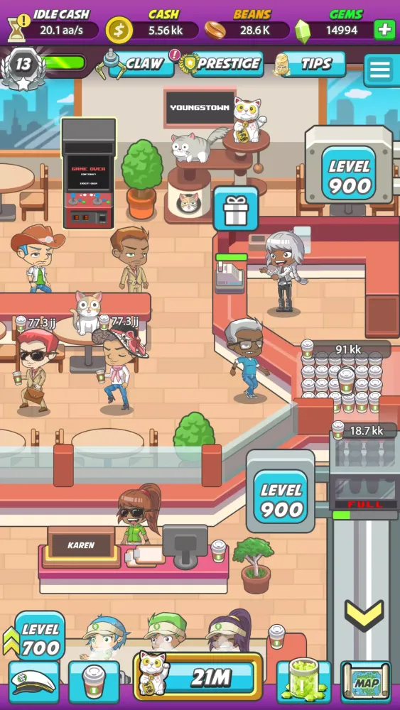 Capturas de pantalla de Coffee Craze