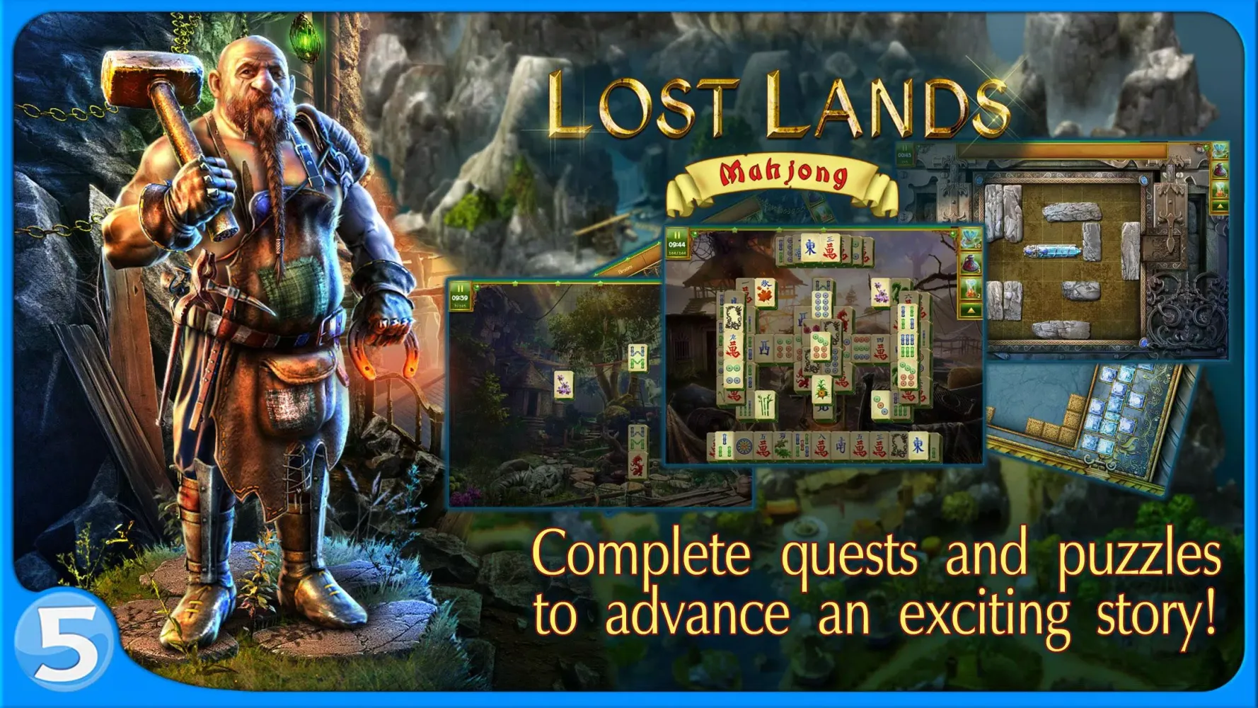 Lost Lands: Mahjong Screenshots