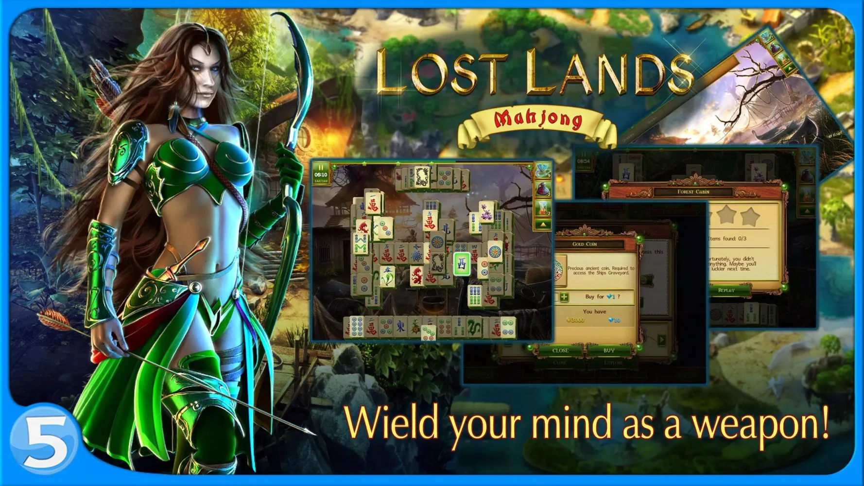Lost Lands: Mahjong Screenshots