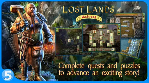 Capturas de pantalla de Lost Lands: Mahjong Premium