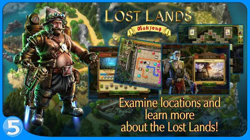 Capturas de pantalla de Lost Lands: Mahjong Premium