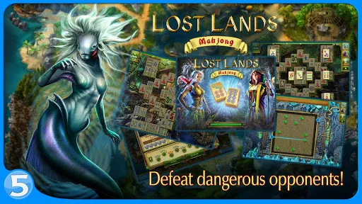 Capturas de pantalla de Lost Lands: Mahjong Premium