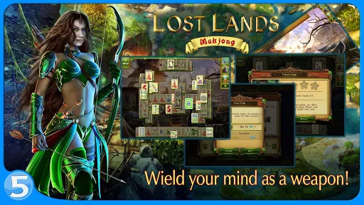 Capturas de pantalla de Lost Lands: Mahjong Premium