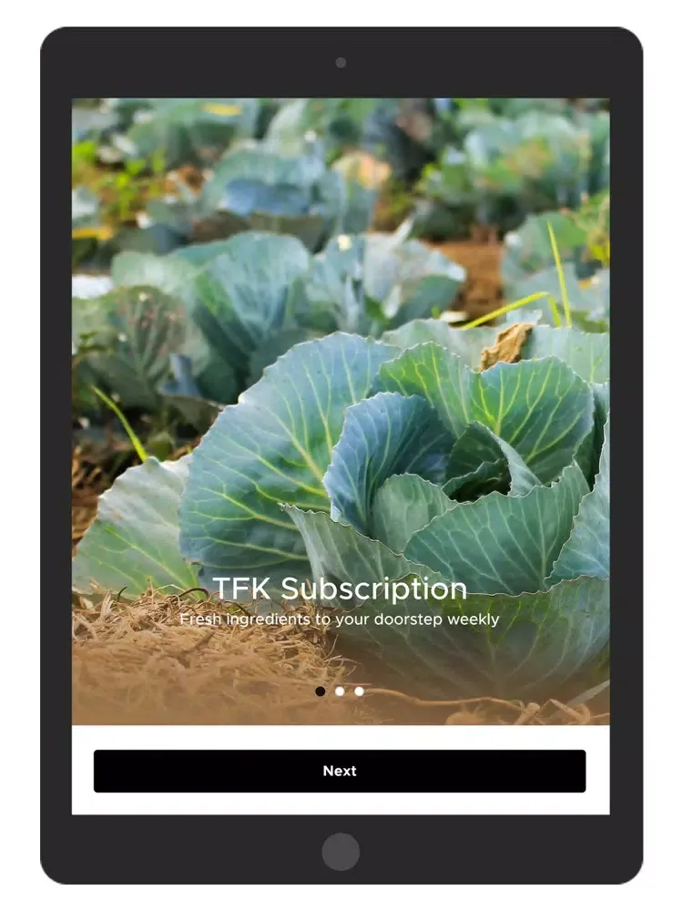 The Farmers' Kitchen iPad  स्क्रीनशॉट