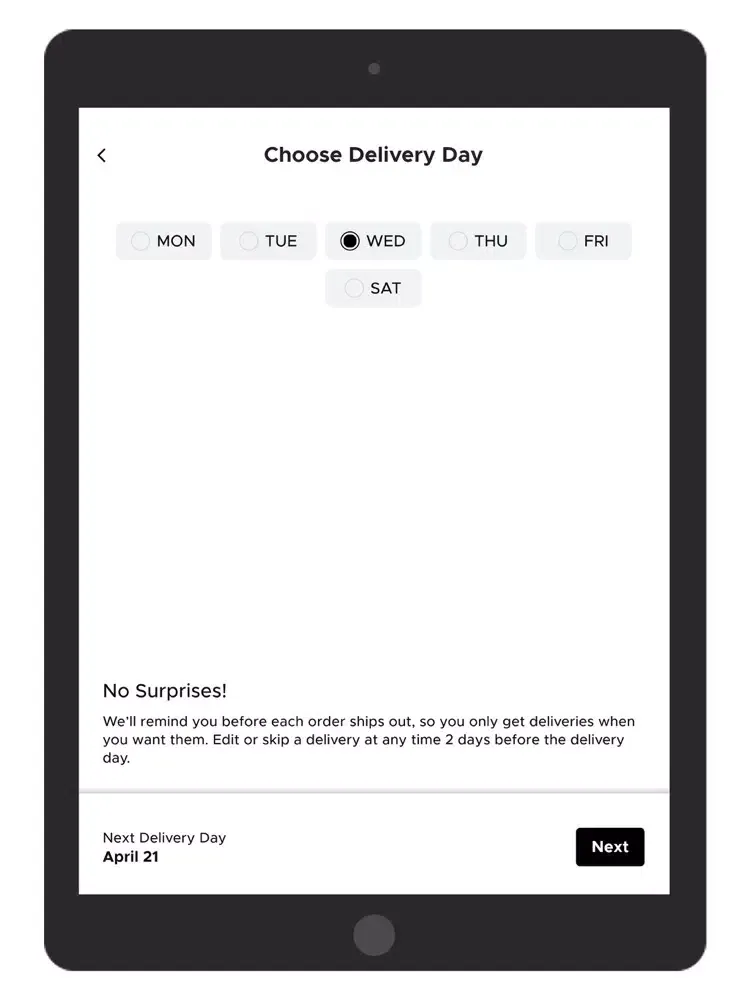 The Farmers' Kitchen iPad  स्क्रीनशॉट