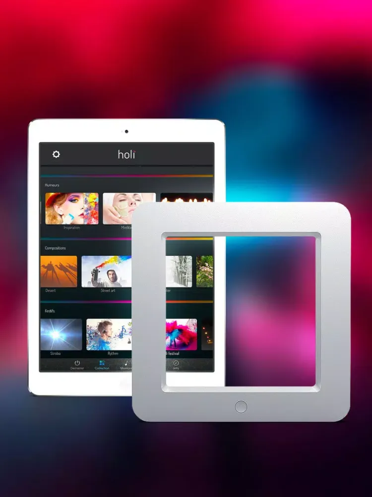 Tangkapan layar SmartLamp by holi iPad 